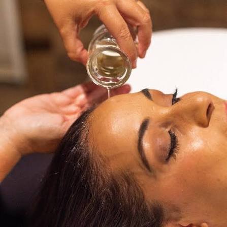 Hot Oil Scalp Massage and Head Spa at Unique Brows Threading in Missouri City