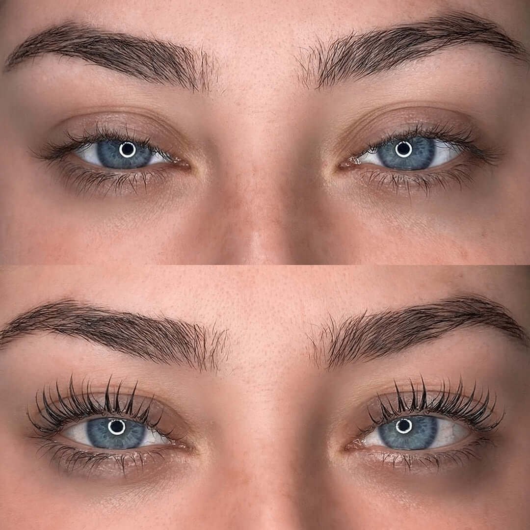 Professional lash lift service